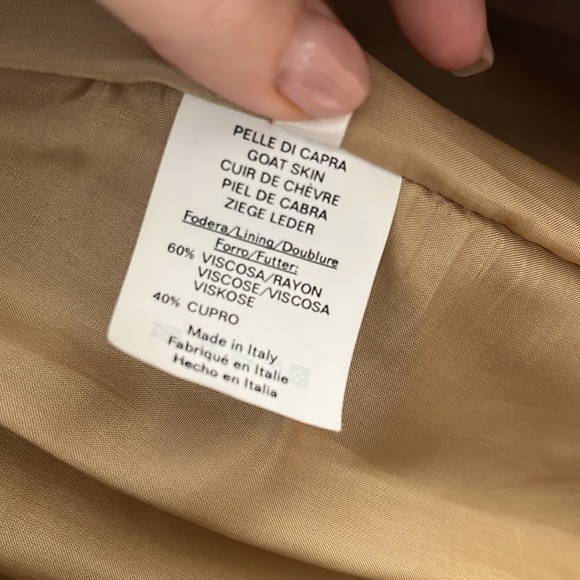 VINTAGE VALENTINO SUEDE TRENCH COAT - Picture 5 of 10